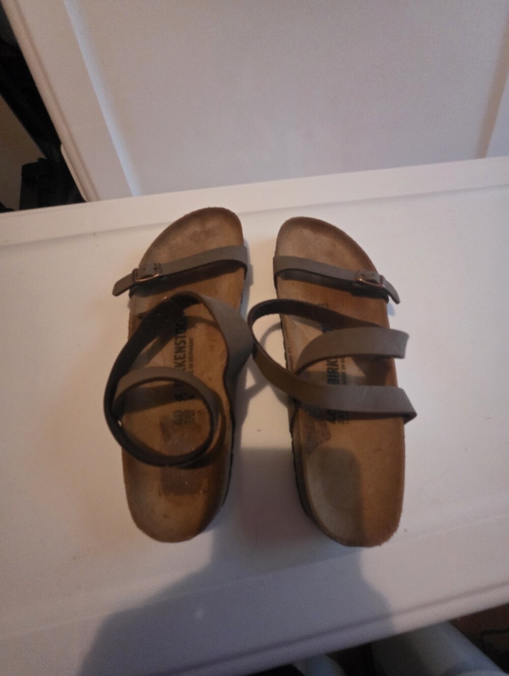 Women’s Birkenstocks Brown Strappy Comfort Sandals